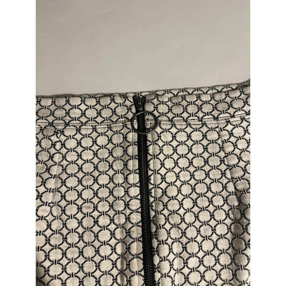 Maeve Anthropologie Geometric Knit Pencil Skirt - Black & White - Small - Picture 3 of 7